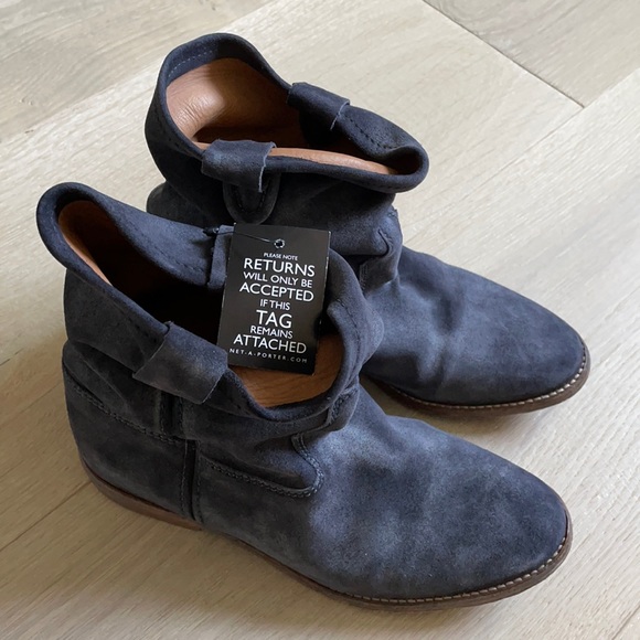 NWT Isabel Marant Jenny Boot Anthracite Suede. 36 - Picture 5 of 5